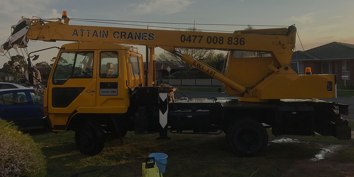 crane hire western suburbs